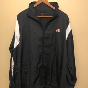 Sports Illustrated men’s full zip windbreaker
